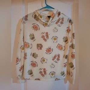 Girl's Target avocado bacon sweatshirt.  THE SOFTEST HOODIE EVER!!